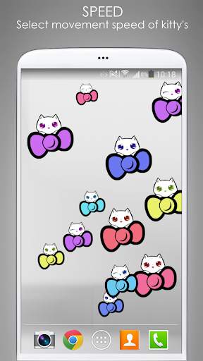 Kitty Cute Live Wallpaper screenshot 3