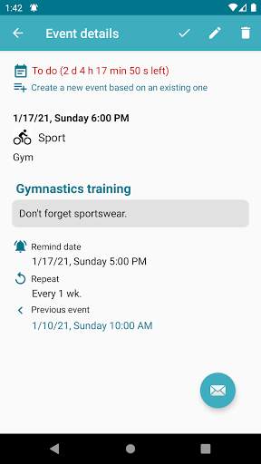 My Events screenshot 3