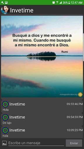 UNINVE: Camara, Chat y Calendario. screenshot 4