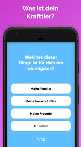 Welches Tier bist du? screenshot 1