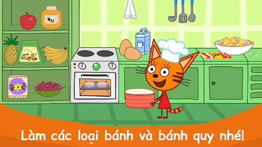 Kid-E-Cats: Trò Nấu ăn cho bé screenshot 2