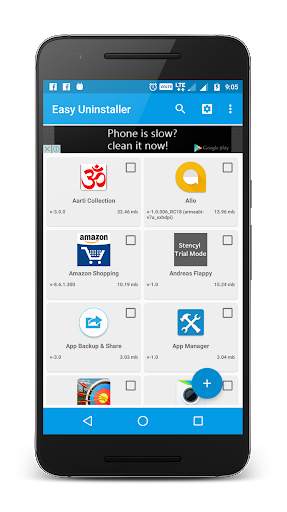 Easy Uninstaller скриншот 1