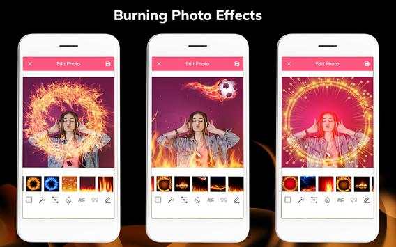 Fire Effect Photo Editor - Flame Photo Editor screenshot 3