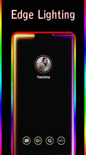 Edge Light Border Live Wallpaper & Notch for ios11 screenshot 1