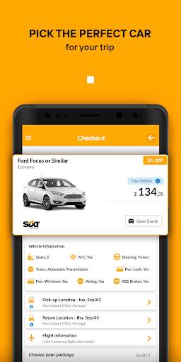 Rentcars: Car rental screenshot 4