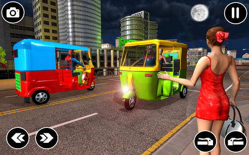 City Rickshaw Game: Car Games screenshot 4