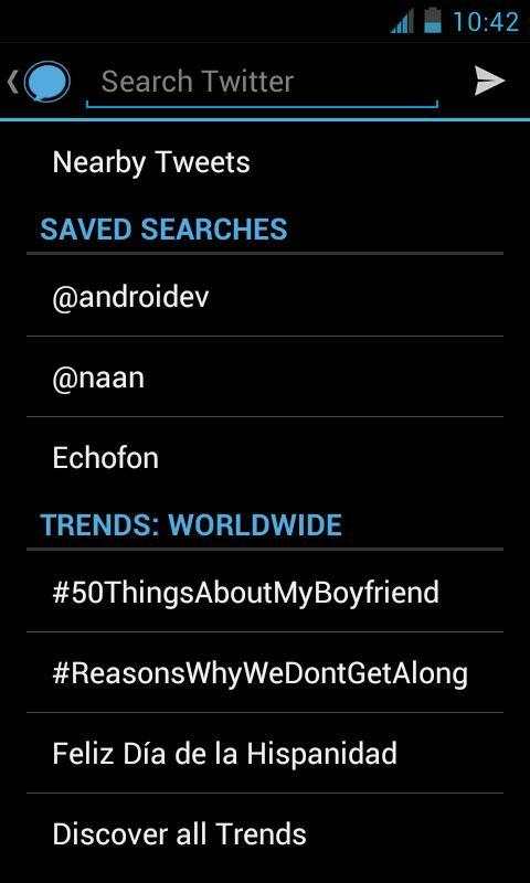 Echofon for Twitter screenshot 3