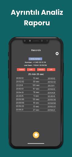 OnStat - Whatsapp Çevrimiçi Takip, Son görülme screenshot 2