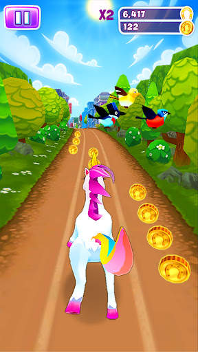 Unicorn Run Magical Pony Run screenshot 1