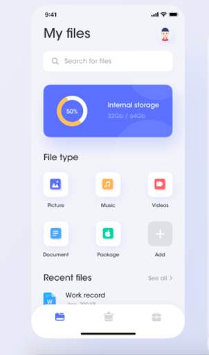 My Files screenshot 1