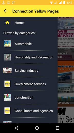 Connection Yellow Pages screenshot 3
