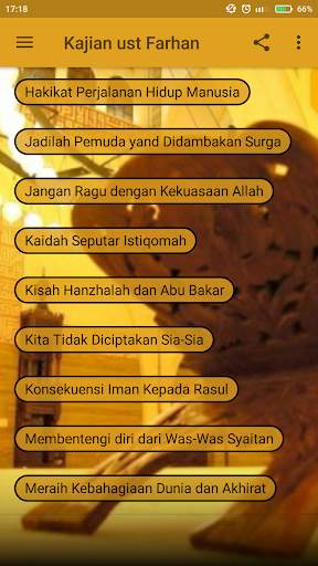 Kajian Full Offline Ust Farhan screenshot 2