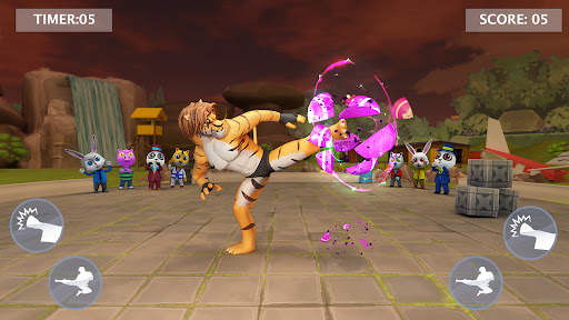 Kung Fu Animal: Fighting Games screenshot 5