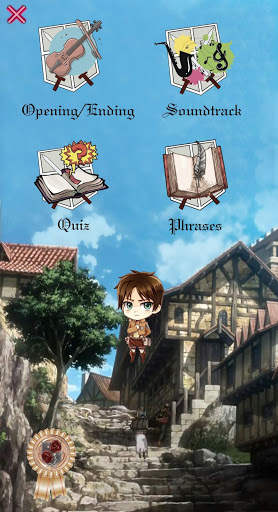 SNK Attack On Titan Quiz, Music and Phrases screenshot 1
