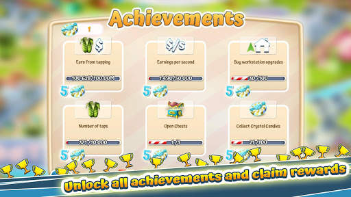 Icecream & Cake Factory: A cute clicker game! screenshot 3