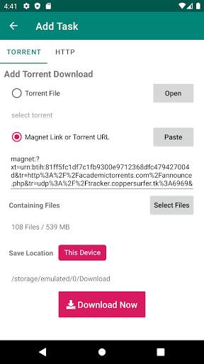 BitComet - Download Torrent screenshot 2