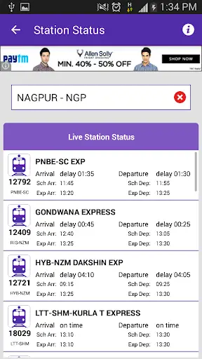 Live Train Status screenshot 5