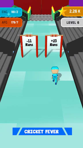 Cricket Run 3D - Running Game screenshot 1