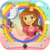 Princess Art - Princess Color By Number icon