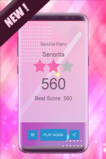 Senorita Piano Tiles screenshot 2