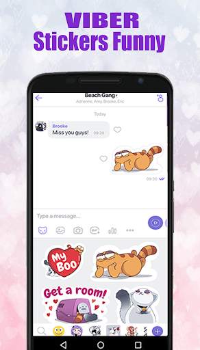 Free Messenger and Video Call Stickers 2019 screenshot 1