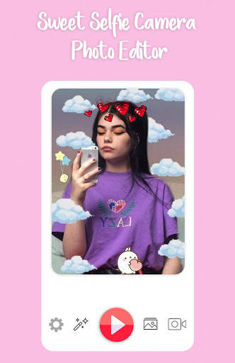 Live Face Sticker Sweet Camera & Beauty Snap screenshot 7
