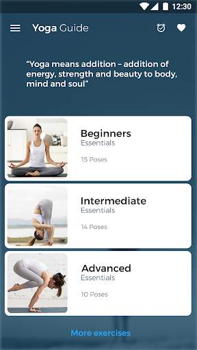 YogaGuide - Template screenshot 2