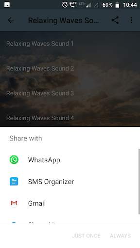 Relaxing Waves Sounds screenshot 5