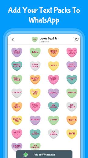 Text Stickers for WhatsApp - WAStickerApps screenshot 4