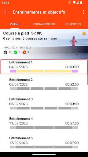 Course, vélo et fitness screenshot 7