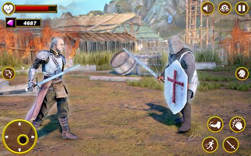 Osman Sword Warrior - Best Sword Fighting Game screenshot 10
