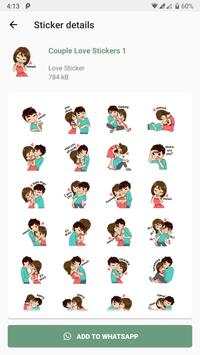 Love Sticker for WhatsApp - WAStickersApps screenshot 2