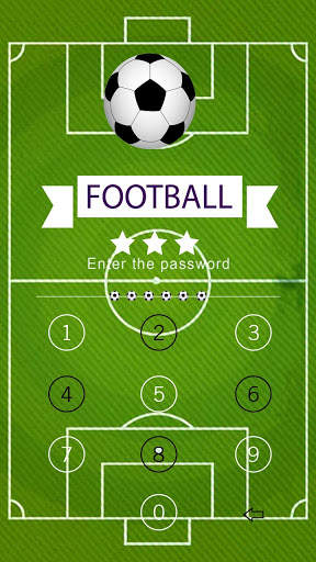 Football Theme For AppLock 2 تصوير الشاشة