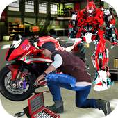 Moto Robot Transformation: Bike Mechanic Game 2018 1.0