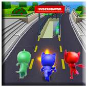 Pj Subway Dash Masks Adventure 3D 1.0