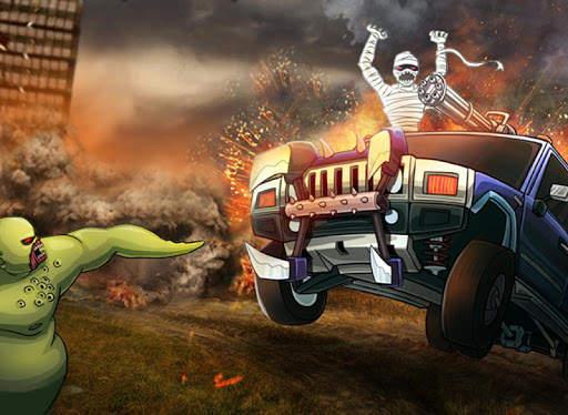 Monster Car Hill Racer screenshot 6