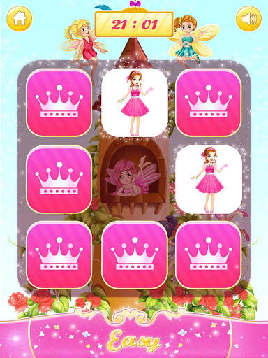 Princess memory game for girls screenshot 9
