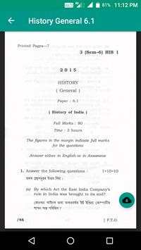 BA Semester Old Question Paper- Gauhati University скриншот 7