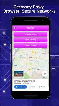Germany Proxy Browser-Secure Networks screenshot 6