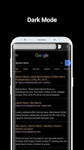 Black - AdFree Incognito Browser screenshot 3
