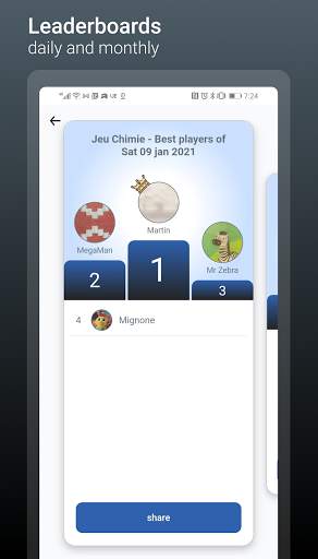 Jeu Chimie screenshot 6