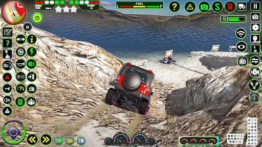 Offroad Jeep Driving Sim 3D screenshot 1
