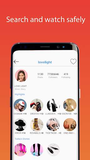 BlindStory - Watch, Download Stories for Instagram screenshot 2
