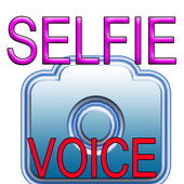 Camera selfie voice icon
