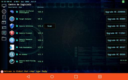 Hackers Online (MMO Simulator) screenshot 14
