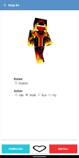 Ninja Skins for Minecraft PE screenshot 4