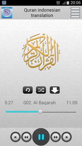 Quran indonesian translation screenshot 1