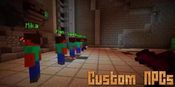 Custom NPCs Mod for Minecraft screenshot 1