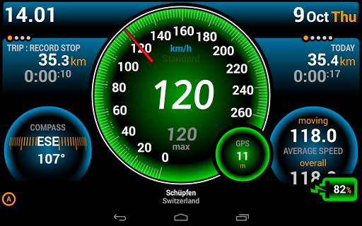 Ulysse Speedometer 9 تصوير الشاشة