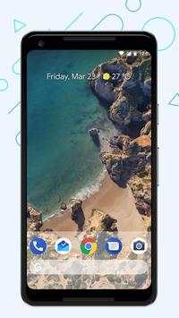 P Launcher Theme For Android™ 9.0 screenshot 1
